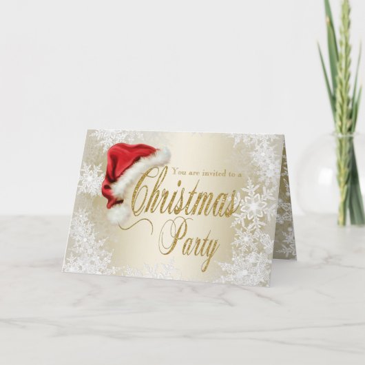 De Uitnodiging van de Partij van Kerstmis van de (Voorkant)