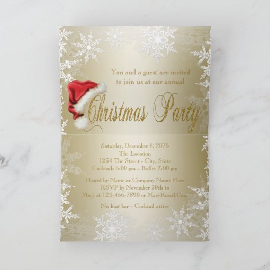 De Uitnodiging van de Partij van Kerstmis van de (Binnen)