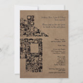 De Uitnodiging van de Partij van Reno van het (Achterkant)