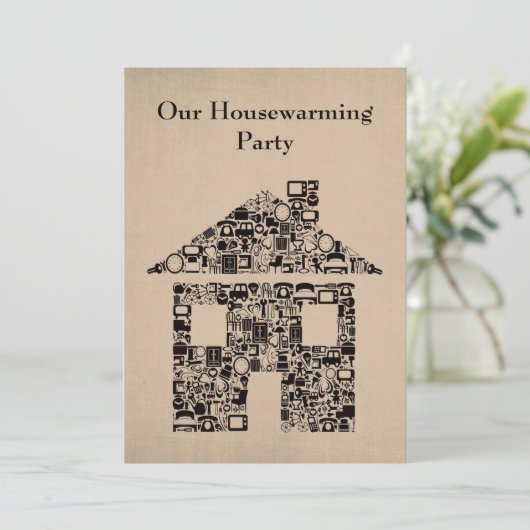 De Uitnodiging van de Partij van Reno van het (Staand voorkant)