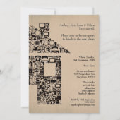 De Uitnodiging van de Partij van Reno van het (Achterkant)