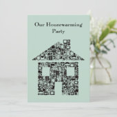 De Uitnodiging van de Partij van Reno van het (Staand voorkant)