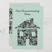 De Uitnodiging van de Partij van Reno van het (Voorkant / Achterkant)