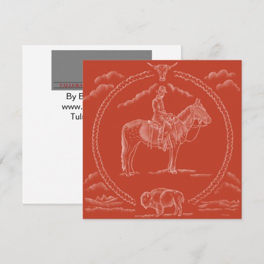 "De Uitnodiging van de Provincie Osage" (Voorkant / Achterkant)