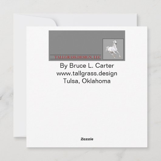 "De Uitnodiging van de Provincie Osage" (Achterkant)