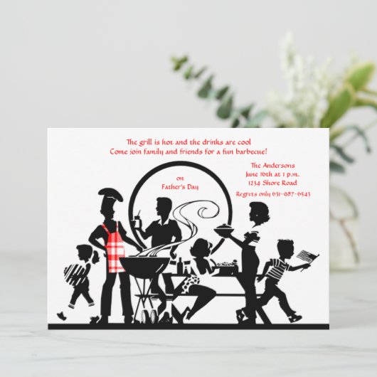 De uitnodiging van de Raadpleging (Staand voorkant)