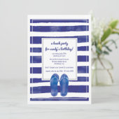 De Uitnodiging van de Stijl van de zomer (Staand voorkant)