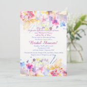 De Uitnodiging van de Symfonie van de waterverf (Staand voorkant)