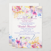 De Uitnodiging van de Symfonie van de waterverf (Voorkant / Achterkant)