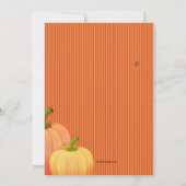 De uitnodiging van de Thanksgiving van Birthday in (Achterkant)