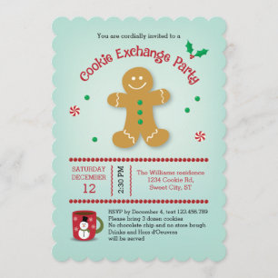 De Uitnodiging van de Uitwisseling van het Koekje 