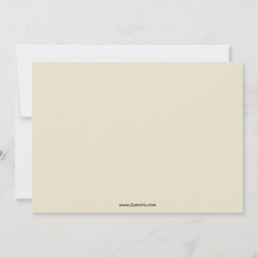 De uitnodiging van de verjaardagsfeestdag van de a (Achterkant)