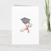 De Uitnodiging van de Viering van afstuderen (Achterkant)