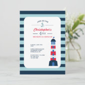 De uitnodiging van de vuurtoren (Staand voorkant)