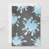 De Uitnodiging van de waterballon Verjaardag, Ball (Achterkant)