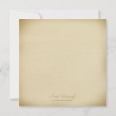 De Uitnodiging van de weddenschap  Bladeren Rol in (Achterkant)