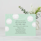 De Uitnodiging van de Weddenschap van de Lantaarns (Staand voorkant)