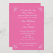 De Uitnodiging van de weddenschap van de Zwemelen  (Voorkant / Achterkant)