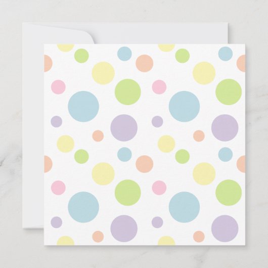 De Uitnodiging van de zuigfles & van het Baby (Achterkant)