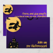 De Uitnodiging van Halloween (Voorkant / Achterkant)