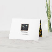 De Uitnodiging van Halloween Paisley (Achterkant)