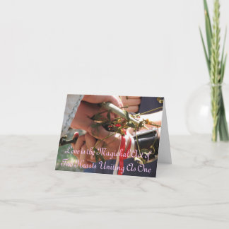 De Uitnodiging van Handfasting/van het Huwelijk