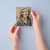 De Uitnodiging van het Afstuderen van de Foto van  Flyer (Hand)