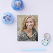 De Uitnodiging van het Afstuderen van de Foto van  Flyer (Enkel)