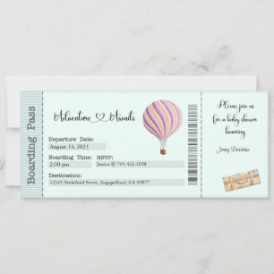 De Uitnodiging van het baby shower, Aandacht wacht