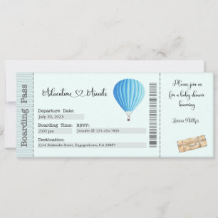 De Uitnodiging van het baby shower, Aandacht wacht