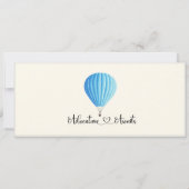 De Uitnodiging van het baby shower, Aandacht wacht (Achterkant)