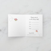 De Uitnodiging van het Baby shower van BaZooples (Binnen)
