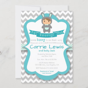 De Uitnodiging van het Baby shower van de Jongen