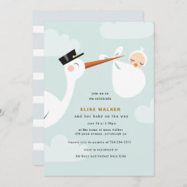 De Uitnodiging van het Baby shower van de opslag m