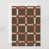 De Uitnodiging van het Baby shower van de Vraag va (Achterkant)