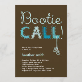 De Uitnodiging van het Baby shower van de Vraag va