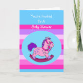 De Uitnodiging van het Baby shower van het (Voorkant)
