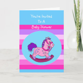 De Uitnodiging van het Baby shower van het