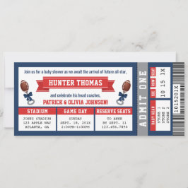 De Uitnodiging van het Baby shower van het kaartje