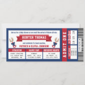 De Uitnodiging van het Baby shower van het kaartje (Voorkant)