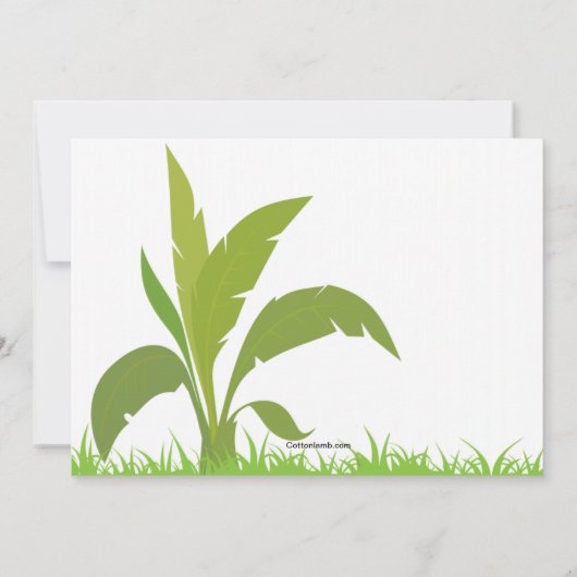 De Uitnodiging van het Braadstuk van het varken (Achterkant)