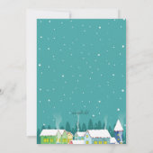 De Uitnodiging van het Dorp van de winter (Achterkant)