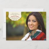 De Uitnodiging van het Etiket van de Foto van (Voorkant)