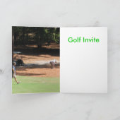 De Uitnodiging van het golf (Binnen)