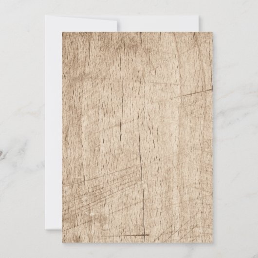 De Uitnodiging van het huwelijk met de Moderne Gro (Achterkant)