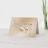 De Uitnodiging van het Huwelijk van de Douane van (Voorkant)