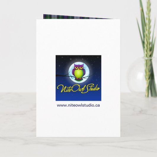 De Uitnodiging van het Huwelijk van de Stijl van (Achterkant)