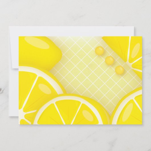 De uitnodiging van het Kind van de Karakters van h (Achterkant)