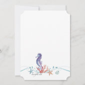 De Uitnodiging van het Leven van het zee (Achterkant)