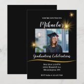 De Uitnodiging van het Manuscript van de Zwart-gou (Voorkant / Achterkant)